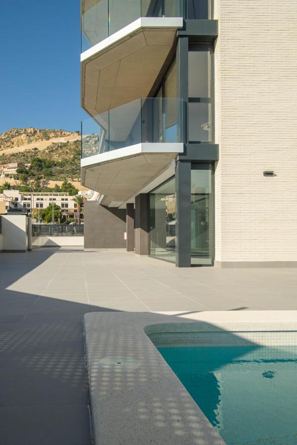 Modern Sea Front Jacuzzi Blue Sky Apartment Alicante Ngoại thất bức ảnh