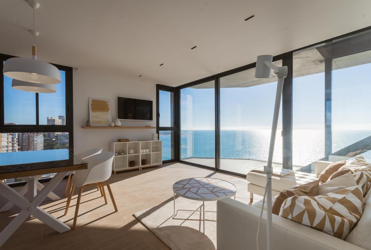 Modern Sea Front Jacuzzi Blue Sky Apartment Alicante Ngoại thất bức ảnh