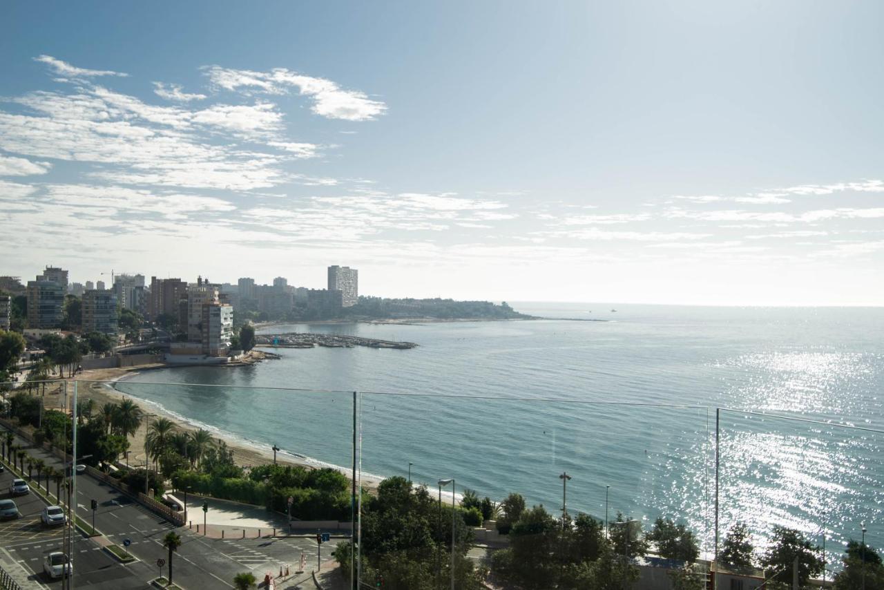 Modern Sea Front Jacuzzi Blue Sky Apartment Alicante Ngoại thất bức ảnh