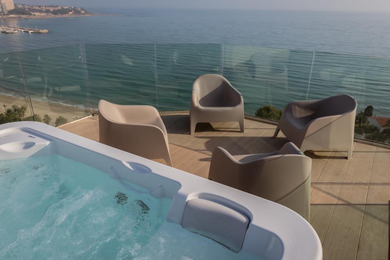 Modern Sea Front Jacuzzi Blue Sky Apartment Alicante Ngoại thất bức ảnh